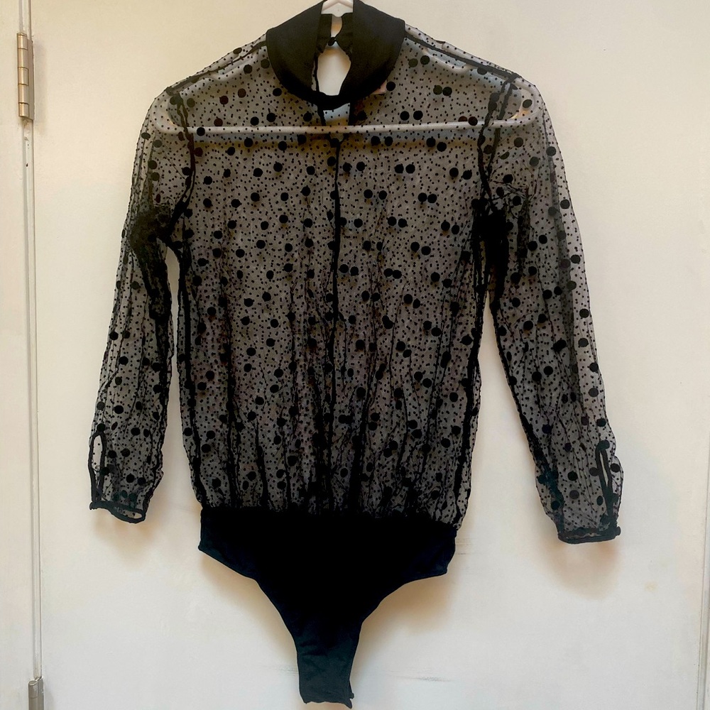 Victoria’s Secret. Cheeky, Sheer Jumpsuit. Sz:Sm